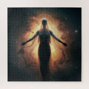 Puzzle Altéralement l'Esprit Femme dans l'Espace Saint In