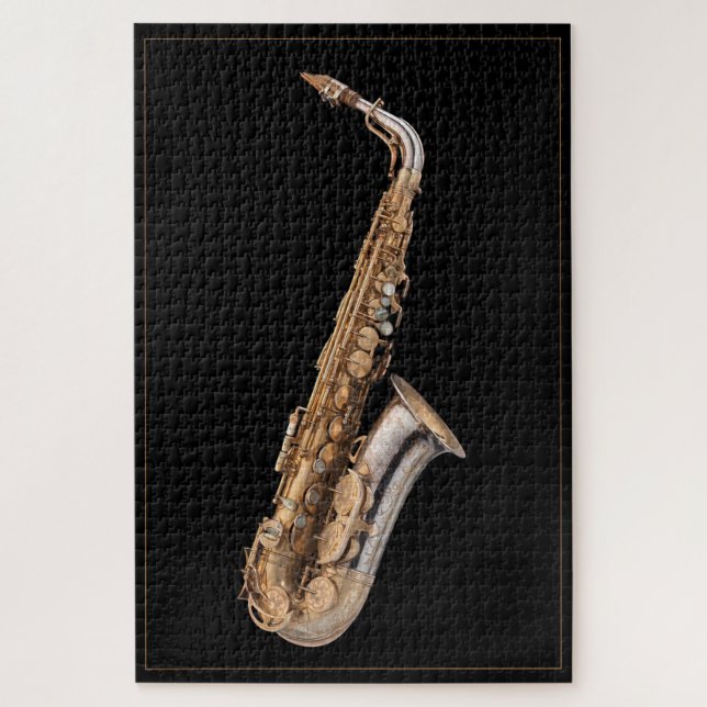 Puzzle Alto saxophone   (Vertical)