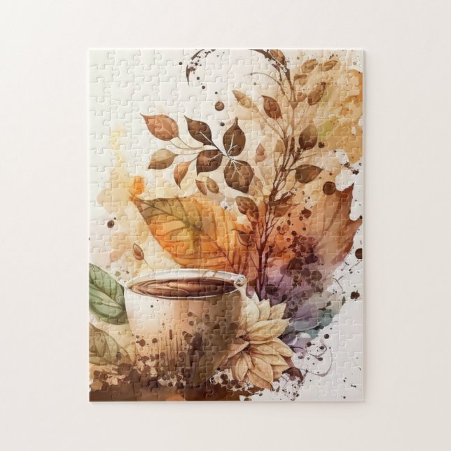 Puzzle Amateurs de café cool (Vertical)