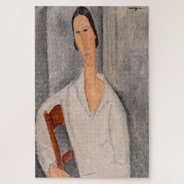 Puzzle Amedeo Modigliani - Madame Hanka Zborowska Leaning (Vertical)