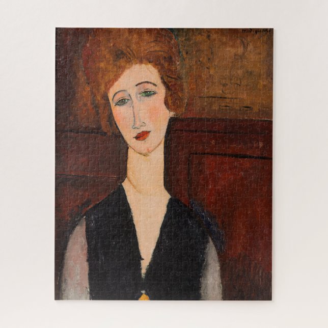 Puzzle Amedeo Modigliani - Portrait d'une femme (Vertical)
