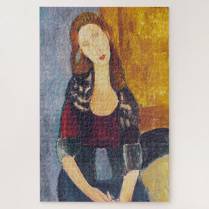 Puzzle Amedeo Modigliani - Portrait Jeanne Hebuterne #2