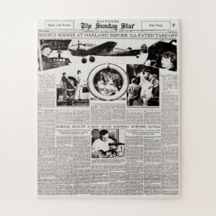 Puzzle Amelia Earhart avant son vol fatal Mar1937