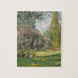 Puzzle Aménagez le Parc Monceau - Claude Monet en parc
