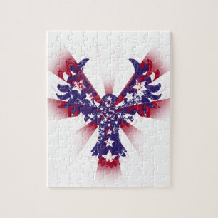 Puzzle American Eagle Stars & Stripes