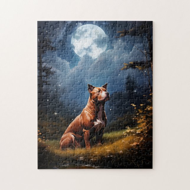 Puzzle American Pit Bull Terrier (Vertical)