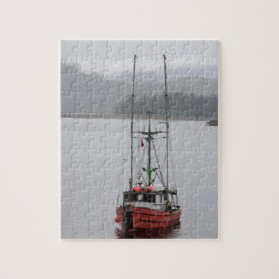 Puzzle Amérique du Nord, Canada, Îles de la Reine-Charlot