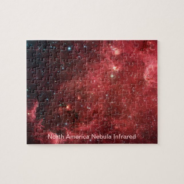 Puzzle Amérique du Nord Nebula Infrarouge (Horizontal)