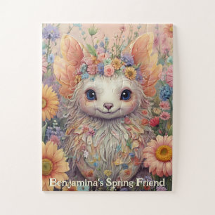 Puzzle Ami adorable de printemps fantastique - Fleurs pas