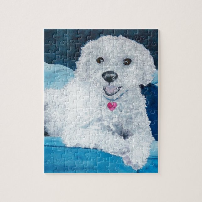 Puzzle Ami le Bichon Frise (Vertical)