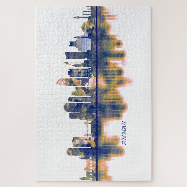 Puzzle Amman Skyline (Vertical)