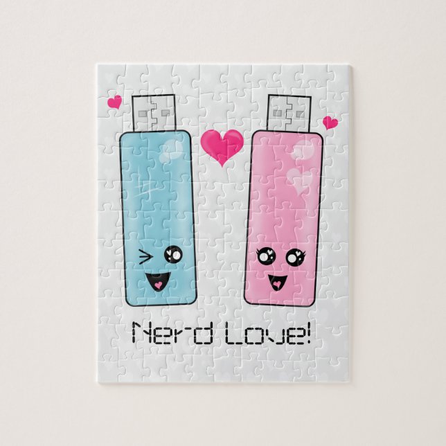 Puzzle Amour d'entraînement d'instantané d'USB (Vertical)