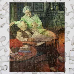 Puzzle Amour et romance vintage ; Grands-parents romantiq