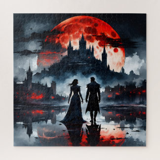 Puzzle Amour gothique