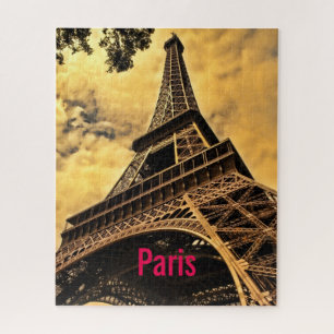 Puzzle Amour & Romance Ville de Paris Tour Eiffel France