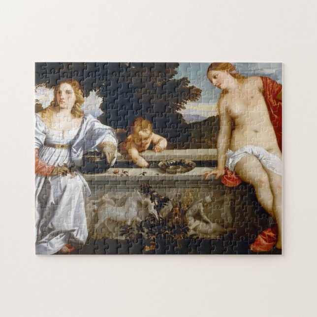 Puzzle Amour sacré et profane, Tiziano Vecelli, 1515 (Horizontal)