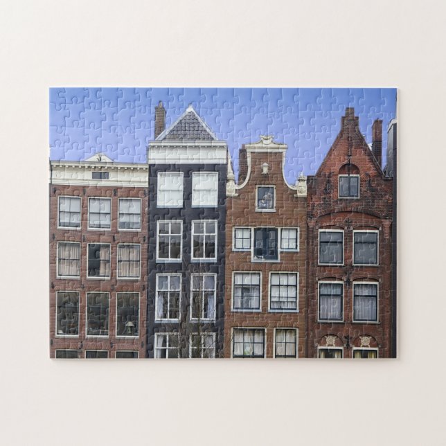Puzzle Amsterdam Pays-Bas Holland Canal (Horizontal)