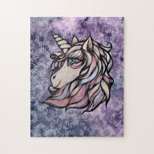 Puzzle Amusant mignon licorne art licornes conception