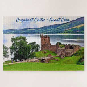 Puzzle Amusants Challenging Grant Clan-Urquhart Castle Pu