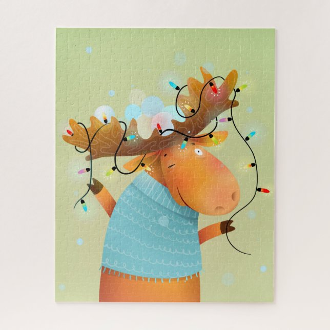 Puzzle Amusants Noël orignal String Humour (Vertical)