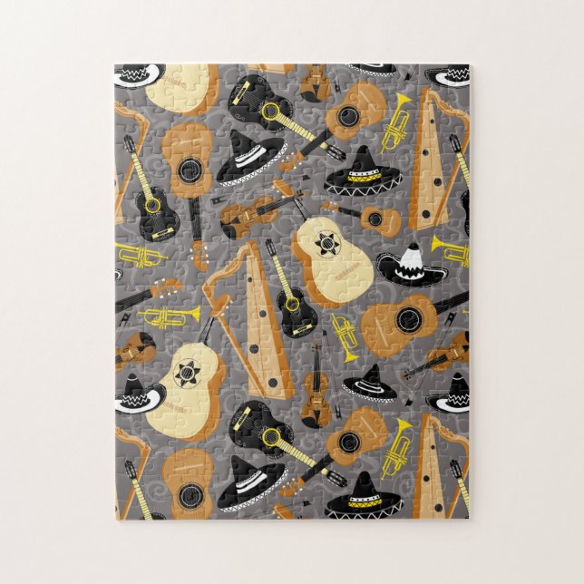 Puzzle Amusement de Mariachi Band (Vertical)