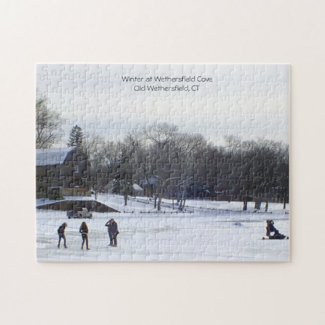 Puzzle Amusement d'hiver - Weight, CT (Horizontal)