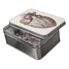 Anatomie humaine vintage Organes cardiaques en san