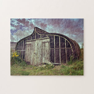 Puzzle Ancien Bateau Shed, Lindisfarne