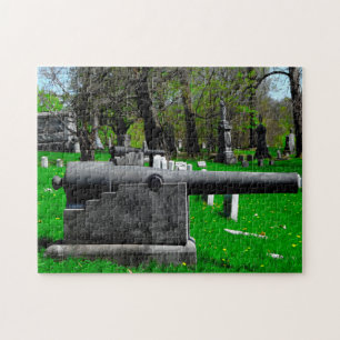 Puzzle Ancien canon de guerre civile.