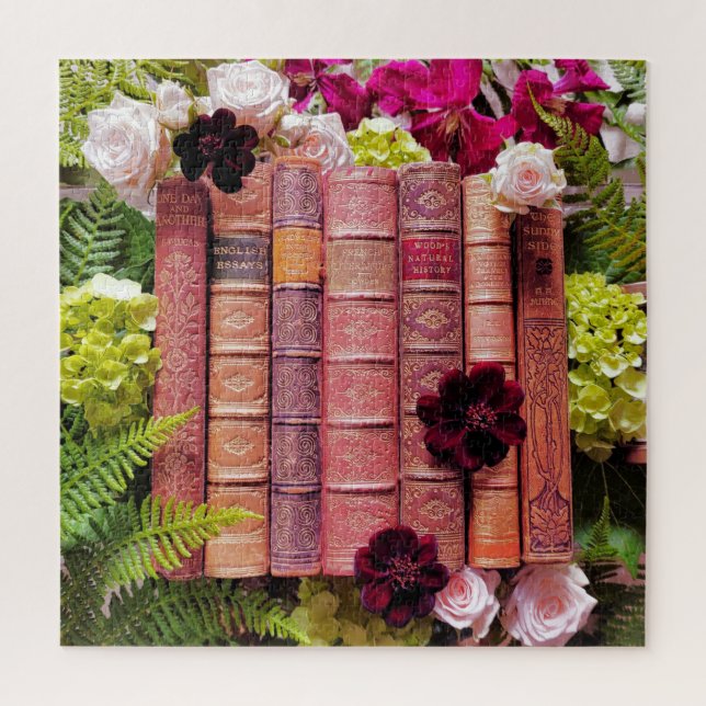 Puzzle Ancien livre épines et Roses (Vertical)