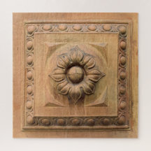 Ancien plaque florale italienne en terre cuite, tu
