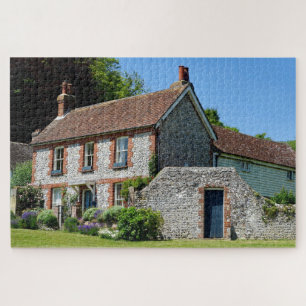 Puzzle Ancien Rustique Anglais Country House Paysage
