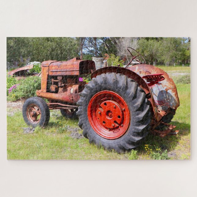 Puzzle Ancien tracteur agricole, Australie (Horizontal)