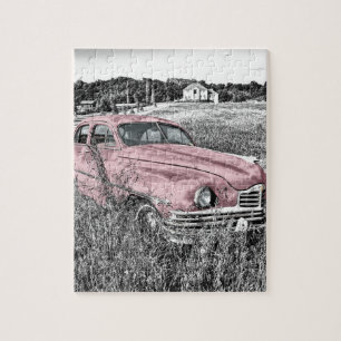 Puzzle Ancienne hotte Vintage de la voiture Oldtimer