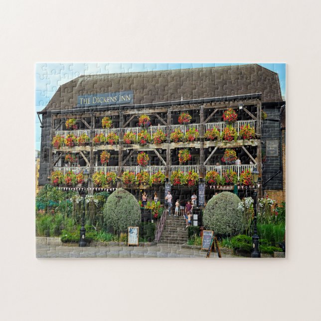 Puzzle Anciens pubs de Londres. (Horizontal)
