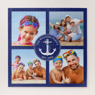 Puzzle Ancre marine Famille de photos Collage de photos C