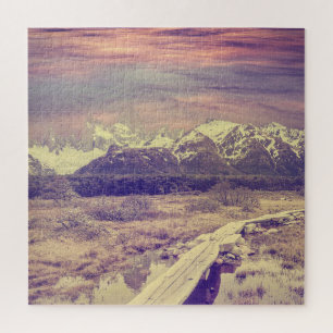 Puzzle Andes vintages : gamme Fitz Roy.