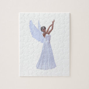 Puzzle Ange dans le bleu