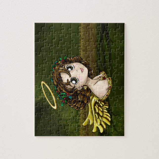 Puzzle Ange de houx (Vertical)