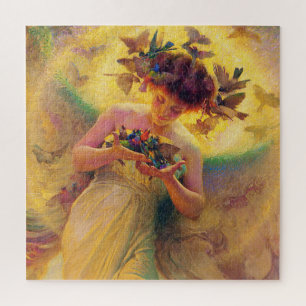 Puzzle « Ange des Oiseaux » de Franz Dvorak