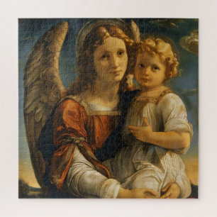 Puzzle Ange et bébé Jésus