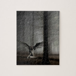 Puzzle Ange tombé par ange abstrait