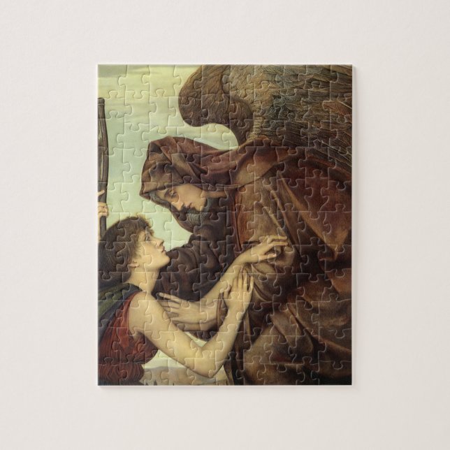 Puzzle Angel de la mort par Evelyn De Morgan (Vertical)