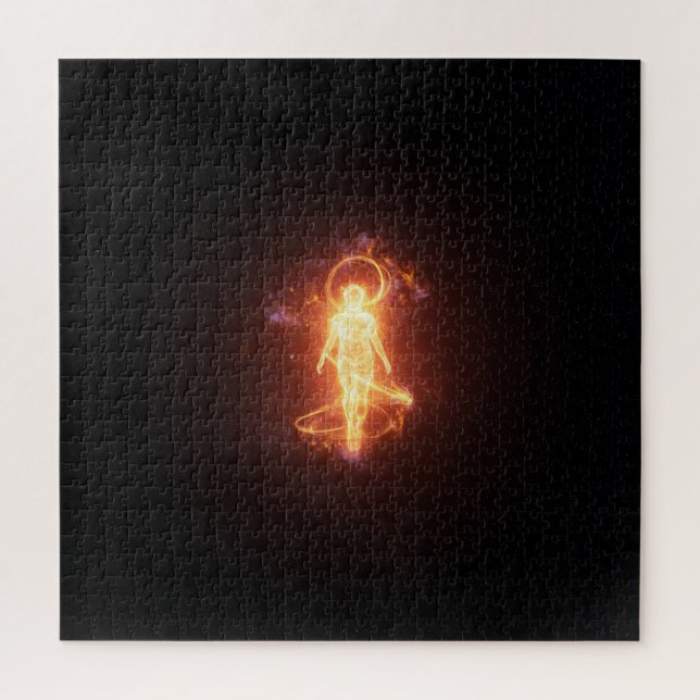 Puzzle Angel de l'énergie spirituelle dans l'espace extra (Vertical)