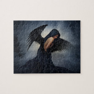 Puzzle Angel femmes triste art joli