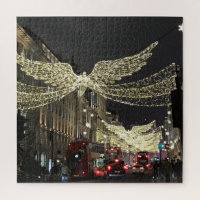 Anges de Noël sur Regent Street, Londres Royaume-U
