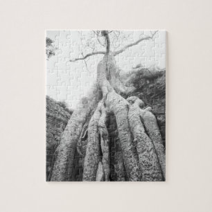 Puzzle Angkor Cambodge, Arbre Ta Prohm