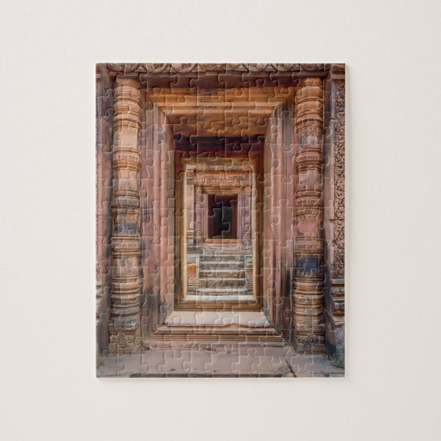 Puzzle Angkor Vat Entryway, Cambodge (Vertical)