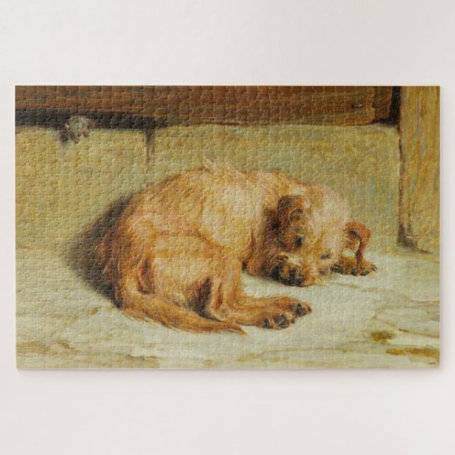 Puzzle Anglais Cocker Spaniel Dog (par Briton Rivière) (Horizontal)