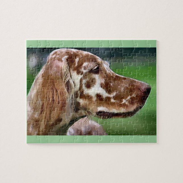 Puzzle Anglais Setter Art (Horizontal)